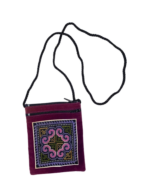 Needlework mini cross bag